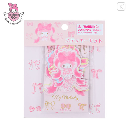 Japan Sanrio Original Sticker Set - My Melody : Princess Ribbon - 1