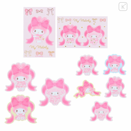 Japan Sanrio Original Sticker Set - My Melody : Princess Ribbon - 2