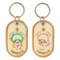 Japan Sanrio 2/8b Pair Key Ring - Little Twin Stars : Twinkle Bright - 2