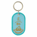 Japan Sanrio 2/8b Pair Key Ring - Hangyodon : Laugh a Lot - 3