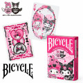 Japan Sanrio Bicycle Playing Cards - My Melody 50th Anniversary & Kuromi 20th Anniversary - 1