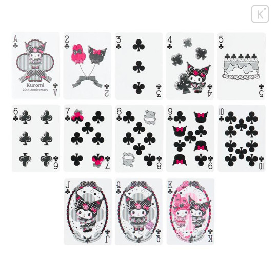 Japan Sanrio Bicycle Playing Cards - My Melody 50th Anniversary & Kuromi 20th Anniversary - 5