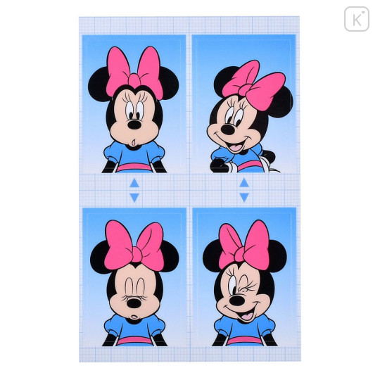 Japan Disney Store ID Photo Sticker Collection - Minnie Mouse - 4