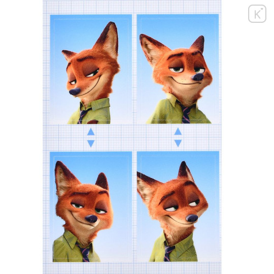 Japan Disney Store ID Photo Sticker Collection - Zootopia Nick - 2