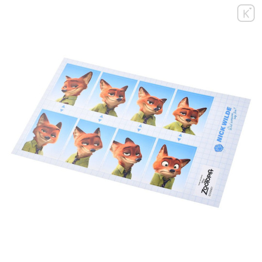Japan Disney Store ID Photo Sticker Collection - Zootopia Nick - 4