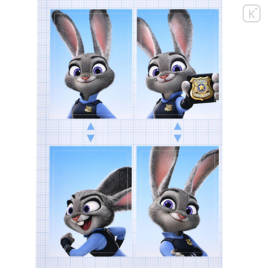 Japan Disney Store ID Photo Sticker Collection - Zootopia Judy - 2