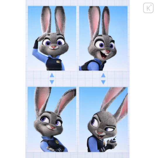 Japan Disney Store ID Photo Sticker Collection - Zootopia Judy - 3