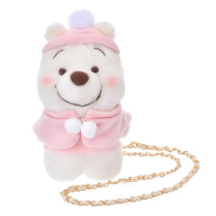 Japan Disney Store Pochette - Pooh : White Pooh Fruit Latte Color