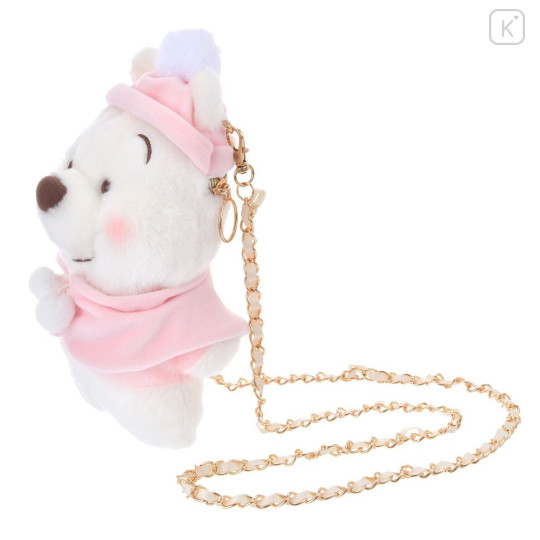 Japan Disney Store Pochette - Pooh : White Pooh Fruit Latte Color - 2