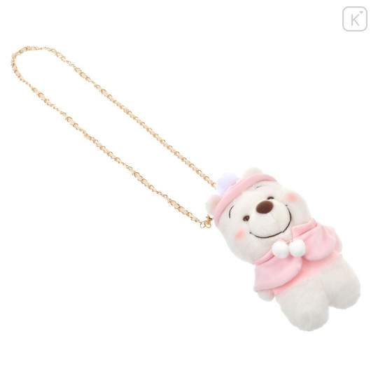 Japan Disney Store Pochette - Pooh : White Pooh Fruit Latte Color - 4