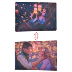 Japan Disney Store Postcard - Rapunzel : Dating Lenticular