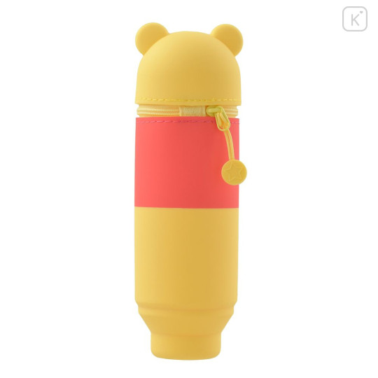 Japan Disney Store Pencil Case Pen Stand - Pooh : Smart Fit - 3
