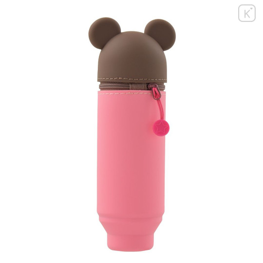 Japan Disney Store Pencil Case Pen Stand - Minnie : Smart Fit - 3