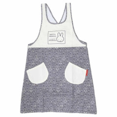 Japan Miffy Apron - Miffy : Animals Grey White