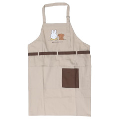 Japan Miffy Apron - Miffy : Snuffy Beige Brown