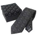 Japan Miffy Stylish Necktie - Black & White - 1