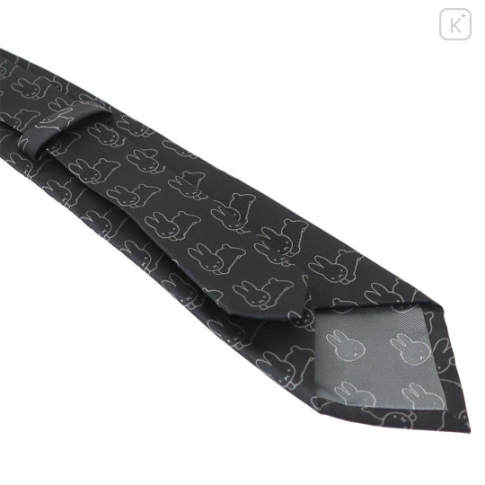 Japan Miffy Stylish Necktie - Black & White - 2
