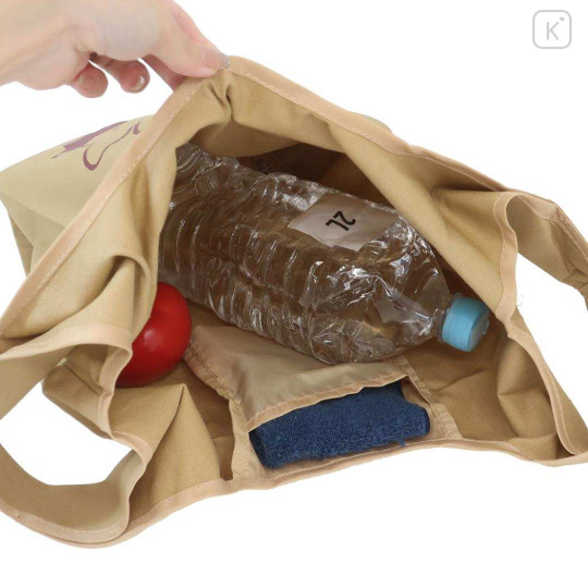 Japan Miffy Petit Eco Bag - Miffy : Light Caramel Outdoor Fun - 3