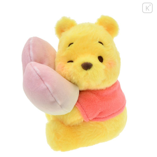 Japan Disney Store Plush Keychain - Pooh : Gradient Smiling Hug - 1