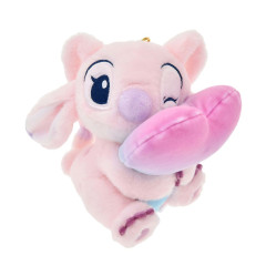 Japan Disney Store Plush Keychain - Angel : Gradient Smiling Hug