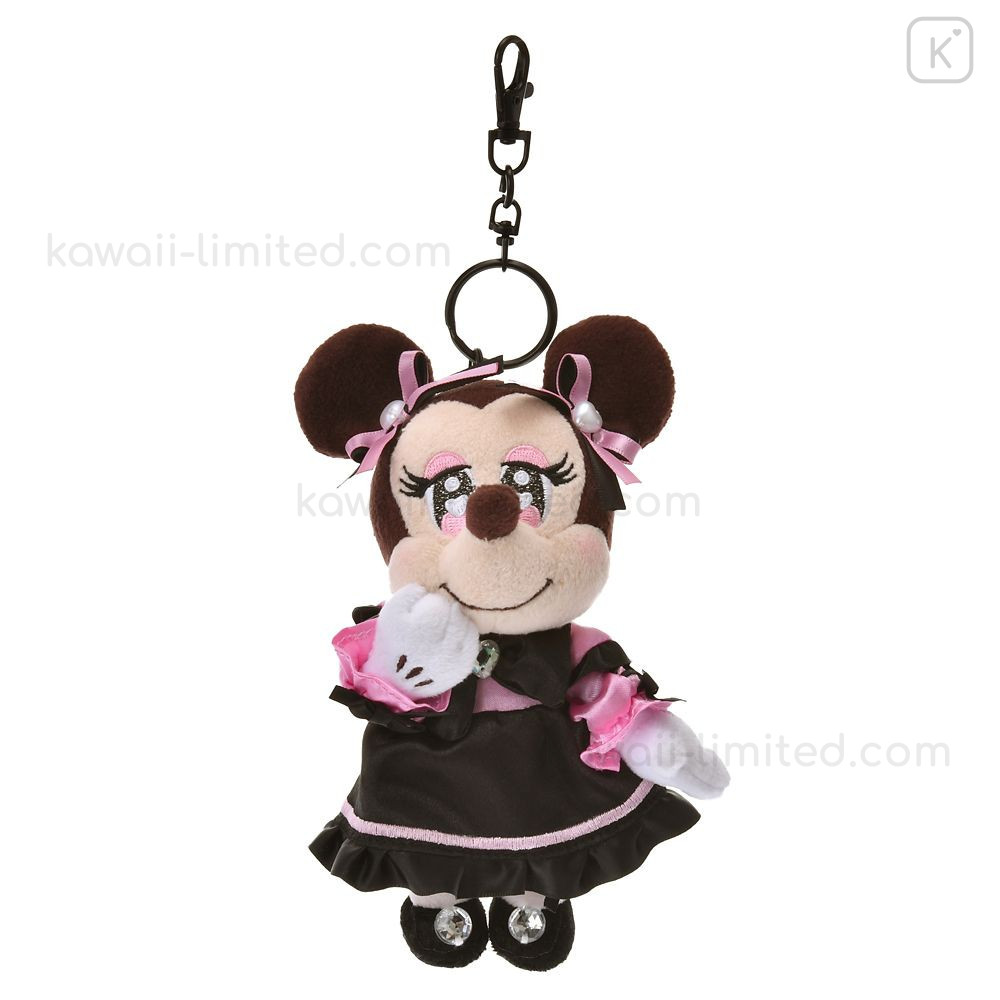 Japan Disney Store Plush Keychain - Minnie Mouse : Ver.2