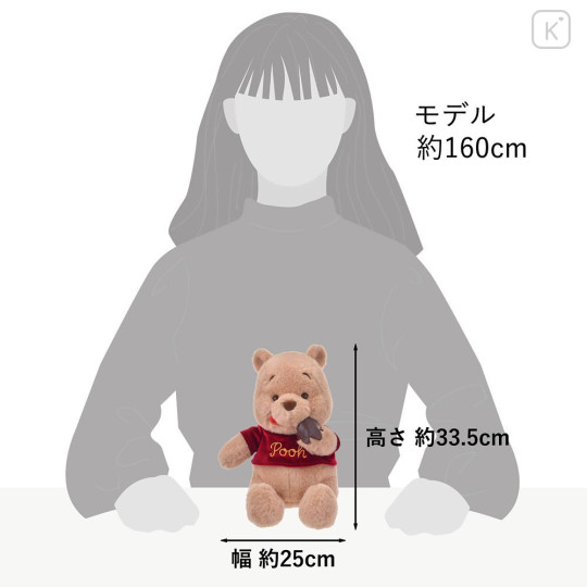 Japan Disney Store Plush - Pooh : Chocolate - 6