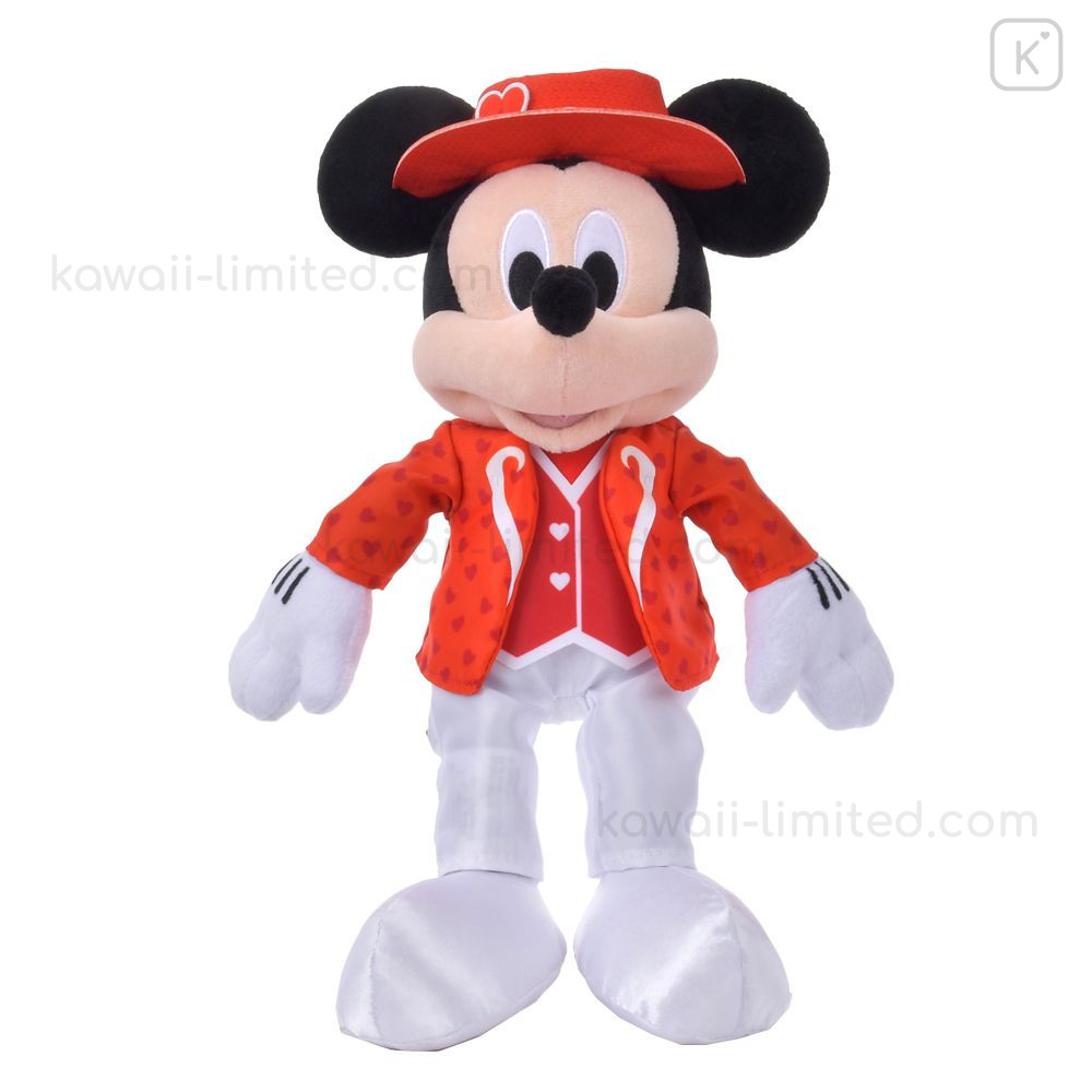 Japan Disney Store Plush - Mickey Mouse : Valentine's Day