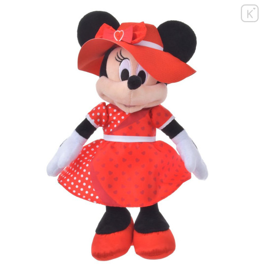 Japan Disney Store Plush - Minnie Mouse : Valentine's Day 2025 - 1