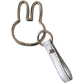 Japan Miffy Mascot Carabiner Smart Keychain - Miffy : Silver - 1