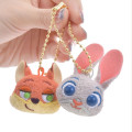 Japan Disney Store Plush Keychain - Nick Wilde : Little Face - 5