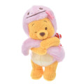 Japan Disney Store Plush Keychain - Pooh : New Year 2025 Snake Pink - 1