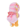 Japan Disney Store Plush Keychain - Pooh : New Year 2025 Snake Pink - 3