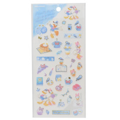 Japan Disney Gold Foil Washi Sticker - Daisy Duck & Donald Duck : For Fans