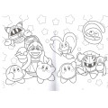 Japan Kirby A5 Coloring Book - Characters - 2