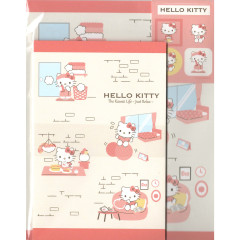 Japan Sanrio Stationery Letter Set - Hello Kitty : Kawaii Life Just Relex