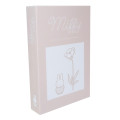 Japan Miffy Book-Shaped Box Case - Miffy : Flower - 1