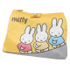 Japan Miffy Cosmetic Pouch Tissue Case With Mirror - Miffy : Yellow