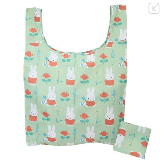 Japan Miffy Eco Shopping Bag - Miffy : Green Garden - 1