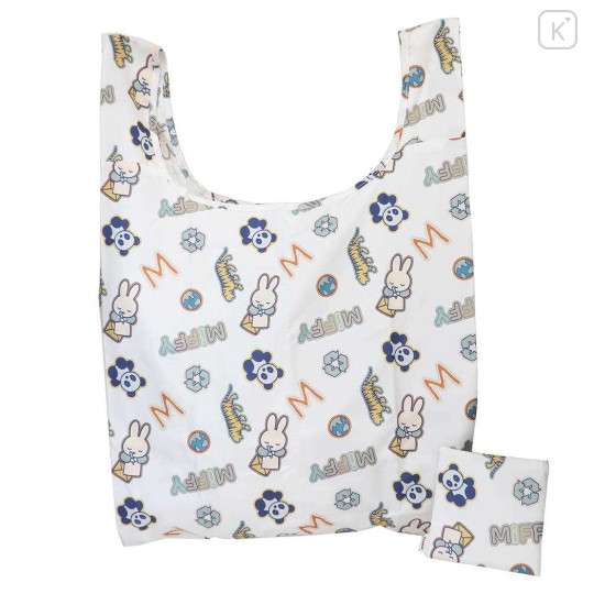 Japan Miffy Eco Shopping Bag - Miffy : Zoo Animals - 1