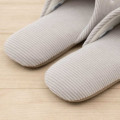 Japan Miffy Room Slippers - Miffy : Grey Striped - 3