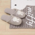 Japan Miffy Room Slippers - Miffy : Grey Striped - 5