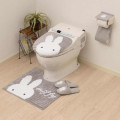 Japan Miffy Room Slippers - Miffy : Grey Striped - 6