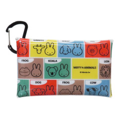 Japan Miffy Clear Multi Case (S) - Miffy : Animals Colorful