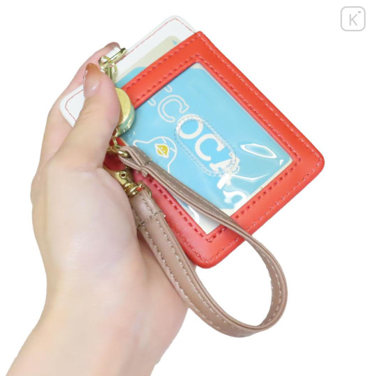 Japan Miffy Pass Case Card Holder & Reel - Miffy : Animals Colorful - 2