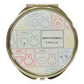 Japan Miffy Compact Double Mirror - Animals Colorful - 1