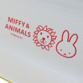 Japan Miffy Square Divided Plate - Miffy : Animals - 3