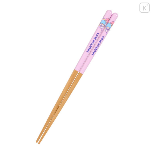 Japan Sanrio Original Chopsticks 21cm - Little Twin Stars : New Life - 1