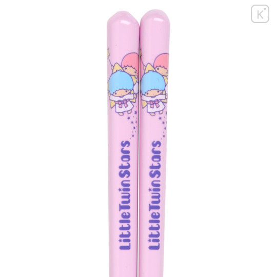 Japan Sanrio Original Chopsticks 21cm - Little Twin Stars : New Life - 2