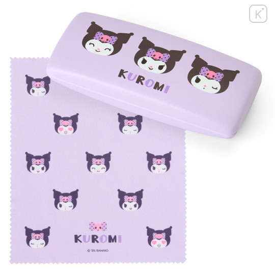 Japan Sanrio Original Glasses Case - Kuromi : New Life 2025 - 1