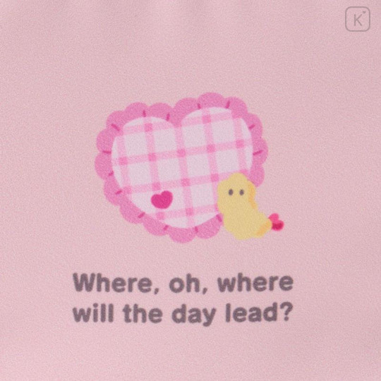 Japan Sanrio Original Square Pouch - Cogimyun : New Life 2025 - 6